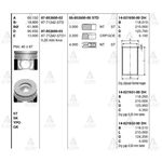 ISUZU NQR-86  NPR75 GÖMLEK 4HK1TC 115mm 0.25 GOETZE