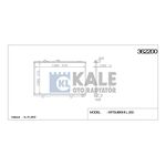 MITSUBIS RADYATÖR SU L-200 99-05 4x2 26mm M-T BRAZING MR127853