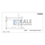 SU RADYAToRu (MT) AVENSIS 03- COROLLA  VERSO 2.0 92-08 D-4D 26mm