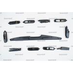 ÜNİVERSAL SİLECEK SÜPÜRGESİ ARKA 7 APARATLI 13 (330mm) RBW