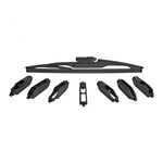 ÜNİVERSAL SİLECEK SÜPÜRGESİ ARKA 8 APARATLI 9 (230mm) RBW
