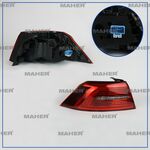 VW STOP LAMBASI PASSAT 14-19 DIŞ SOL LED HIGHLINE MAHER 3G5945207E