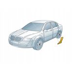 SKODA OCTAVIA STİCKER 13- IOE-VW 5E0807906A