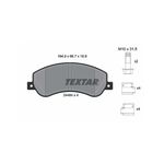 VW AMAROK FREN BALATASI ÖN 10- TEXTAR 2H0698151