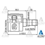 CIVIC AKS KAFASI 01=  JAZZ ic SOL 25*28*35