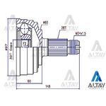 ACCORD AKS KAFASI 90-98 ABSLi 28*60*32  PRELUDE 2.0  CRV 97-06