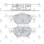 HONDA ACCORD ÖN FREN BALATASI 03/-  MAHER-MHR-00021