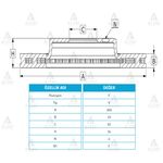 HONDA ACCORD ÖN FREN DİSKİ 90-02 ROVER 618620 260mm MAHER-MHR-03616