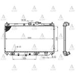 HONDA ACCORD SU RADYATÖRÜ 90/- OTOMATİK  ROVER (Brazing) MAHER-MHR-10464