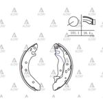 FREN BALATASI ARKA PABUc-( HONDA: JAZZ 0208EURO-CIVIC 9600 )