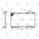 CIVIC SU RADYAToRu 01-06 OTOMATiK (Brazing)