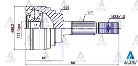 TOYOTA CARINA AVENSIS AKS KAFASI 96-99 ABSLİ 26*56*32 MAHER