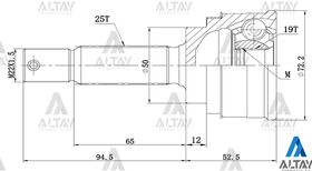 HYUNDAI SONATA AKS KAFASI 99/- ABSLİ 27*60*23 MAHER