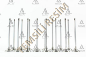 MITSUBISHI L300 SUPAP TAKIM E.M. L200 STD (IN-4 ÖLÇÜ:40x8x136.5  EX-4 ÖLÇÜ:34x8x136.5) GUNES