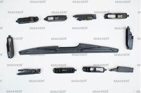 ÜNİVERSAL SİLECEK SÜPÜRGESİ ARKA 7 APARATLI 13 (330mm) RBW