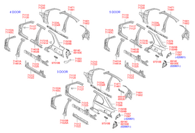 HYUNDAI ACCENT ÖN DİREK 03-06 SAĞ HMC