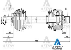 HYUNDAI ACCENT ÖN AKS KOMPLE 95-00  00-02  03-06 BENZİNLİ SAĞ MAHER