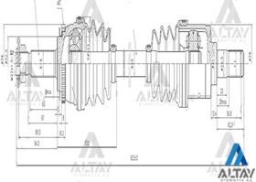 HYUNDAI ACCENT ÖN AKS KOMPLE 11/- BLUE BENZİNLİ SAĞ MAHER