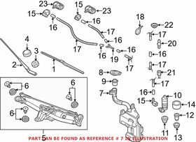 AUDI A3 CAM SİLECEK SU DEPOSU 13- BOEM 5Q0955453R