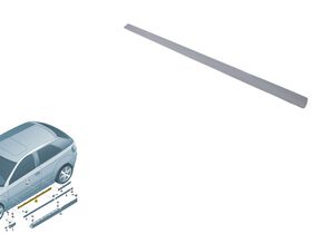 AUDI A3 KAPI BANDI ÖN SOL 04- IOE-VW 8P4853953AGRU