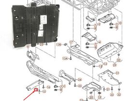 VW GOLF7 ALT TABAN KAPLAMASI 13- IOE-VW 5Q0825229C