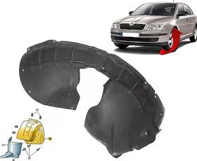 SKODA OCTAVIA ÇAMURLUK DAVLUMBAZI ÖN SOL ÖNÜN ARKASI 04-08 BSG 1Z0809957C