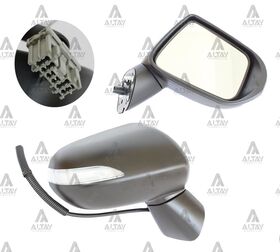 HONDA JAZZ YAN AYNA ELEKTRİKLİ 02-08 SİNYALLİ SAĞ T.W.