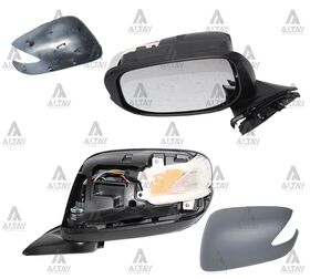HONDA JAZZ YAN AYNA ELEKTRİKLİ 09/- SİNYALLİ OTOMATİK KATLANIR SOL T.W.