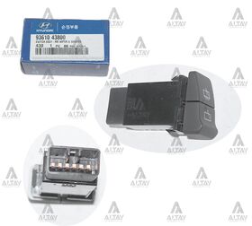 HYUNDAI H100 ARKA CAM SİLGEÇ DÜĞMESİ HMC