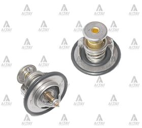 HYUNDAI KMY TERMOSTAT 97/-  STAREX 82°C LASTİK CONTALI MAHER