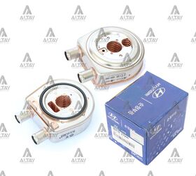 HYUNDAI ACCENT YAĞ SOĞUTUCUSU 03-06  GETZ 03-05  SANTAFE  TUCSON DİZEL HMC