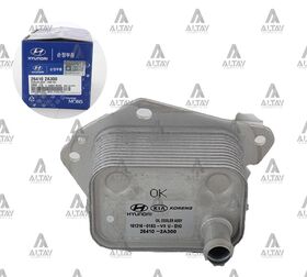 HYUNDAI ACCENT YAĞ SOĞUTUCUSU 09/- ERA  GETZ  MATRIX  i30  i20  CEED  RIO  BLUE DİZEL HMC