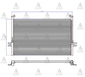 HYUNDAI STAREX KLİMA RADYATÖRÜ MAHER