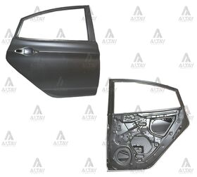 HYUNDAI ACCENT ARKA KAPI 11/- BLUE SAĞ MAHER
