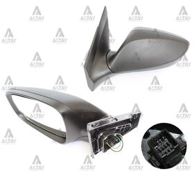 HYUNDAI ACCENT BLUE YAN AYNA 11/- ELEKTRİKLİ ISITMALI SOL SİYAH MAHER