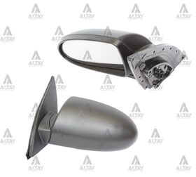 HYUNDAI ACCENT ERA YAN AYNA 06/- ELEKTRİKLİ SOL ( MAT SİYAH ) MAHER