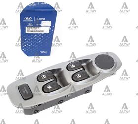 HYUNDAI ACCENT CAM AÇMA DÜĞMESİ 00-02 AYNA AYAR DÜĞMESİZ GRİ SOL HMC