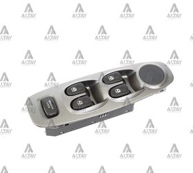HYUNDAI ACCENT CAM AÇMA DÜĞMESİ 03-06 AYNA AYAR DÜĞMESİZ SİYAH SOL MAHER
