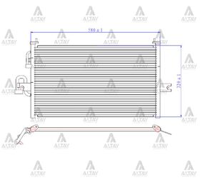 HYUNDAI ACCENT KLİMA RADYATÖRÜ 95-00 MAHER