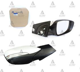 HYUNDAI ELANTRA YAN AYNA 11/- ELEKTRİKLİ SİNYALLİ ISITMALI OTOMATİK KATLANIR SAĞ HMC