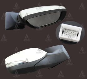 HYUNDAI ELANTRA YAN AYNA 11/- ELEKTRİKLİ SİNYALLİ SAĞ MAHER