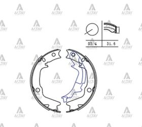 HYUNDAI i20 EL FREN BALATASI  SOUL PABUÇLU MAHER