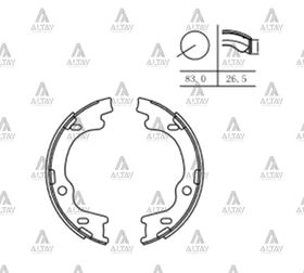 HYUNDAI i30 EL FREN BALATASI  CEED  SPORTAGE 08/-  ix35 PABUÇLU MAHER