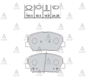 HYUNDAI i30 ÖN FREN BALATASI 12/-  ELANTRA 16-18  CEED 12/-  OPTIMA  GENESIS COUPE (EKSTRA KARBONLU) MAHER
