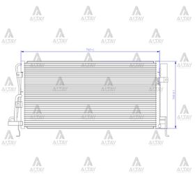 HYUNDAI SONATA KLİMA RADYATÖRÜ 03/-  MAHER