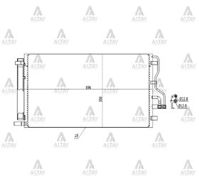HYUNDAI ix35 KLİMA RADYATÖRÜ  SPORTAGE 10/- BENZİNLİ MAHER