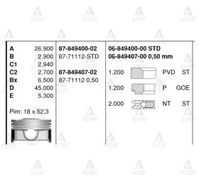HYUNDAI ix35 SEKMAN  SPORTAGE  i30 12/- 1.6 BENZİNLİ STD GOETZE