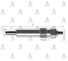 ISUZU NKR55  D-MAX 04/-  J.9 KIZDIRMA BUJİSİ 11V SVAC