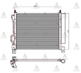 KIA PICANTO KLİMA RADYATÖRÜ MAHER