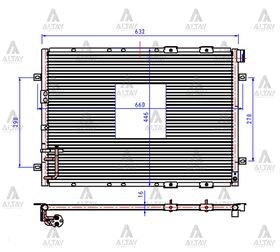 KIA SORENTO KLİMA RADYATÖRÜ 02/- MAHER